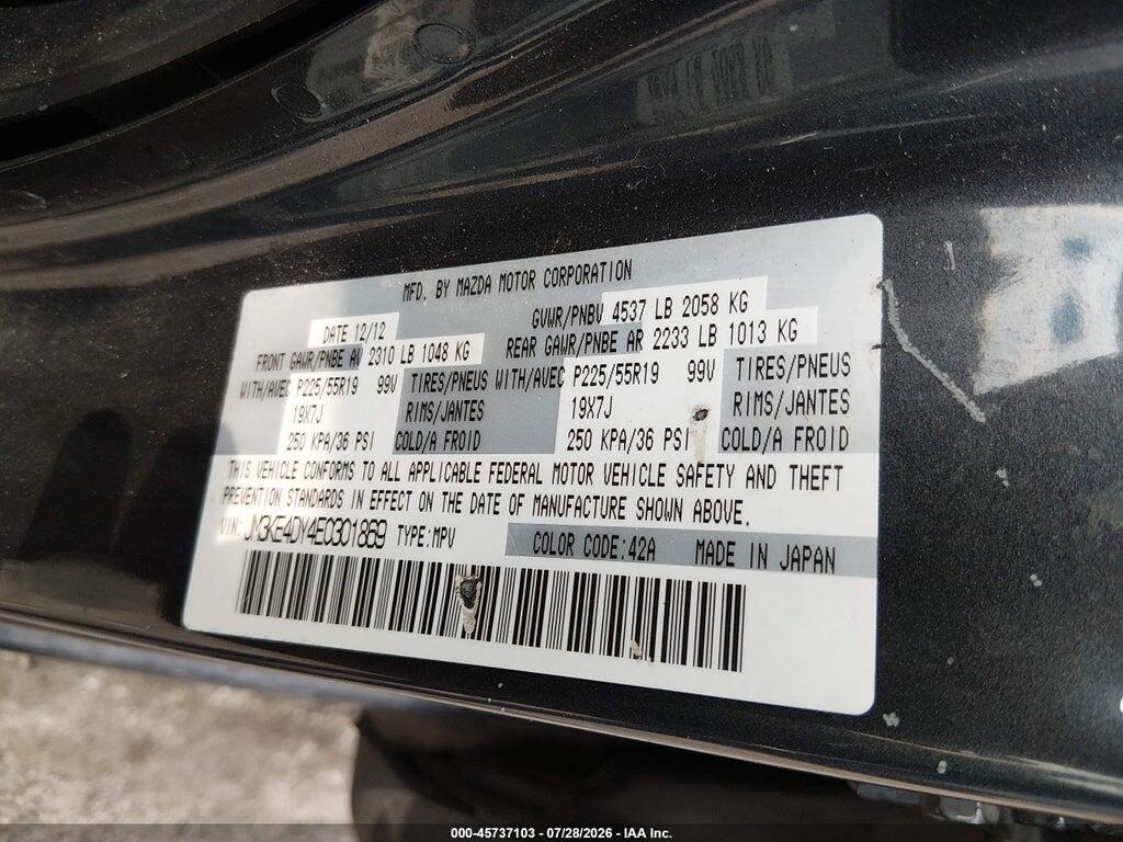 JM3KE4DY4E0301869 2014 MAZDA CX-5 photo no. 9