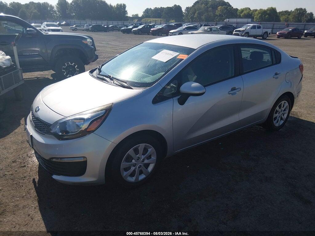 KNADM4A32H6071065 2017 KIA RIO photo no. 2