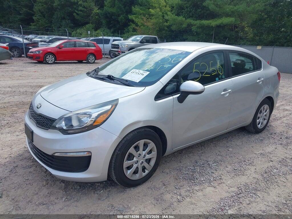 KNADM4A36H6034844 2017 KIA RIO photo no. 2
