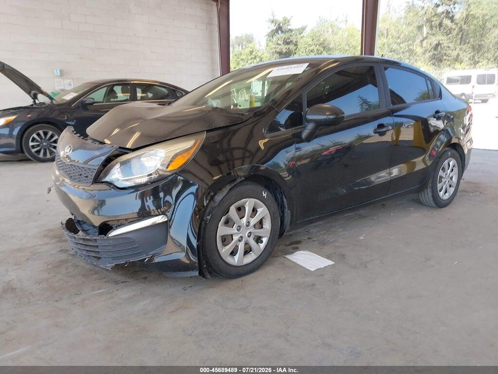 KNADM4A36H6057461 2017 KIA RIO photo no. 2