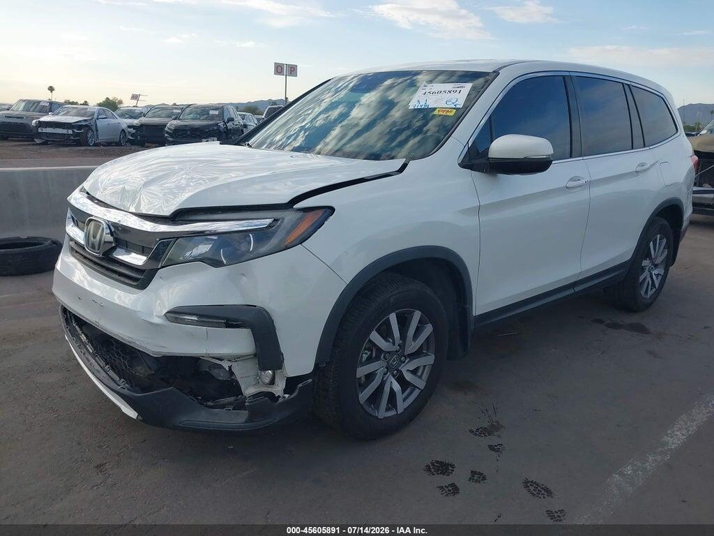 5FNYF5H5XMB041516 2021 HONDA PILOT photo no. 2