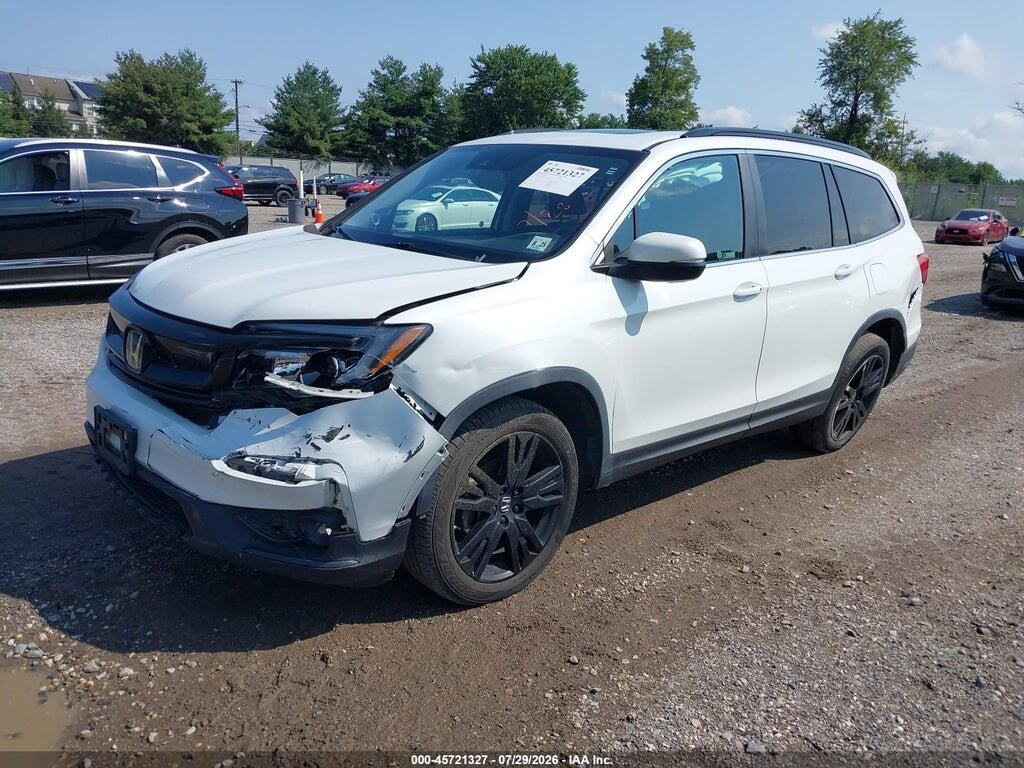 5FNYF6H25MB013392 2021 HONDA PILOT photo no. 2