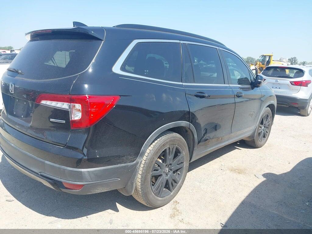 5FNYF5H20MB022124 2021 HONDA PILOT photo no. 4
