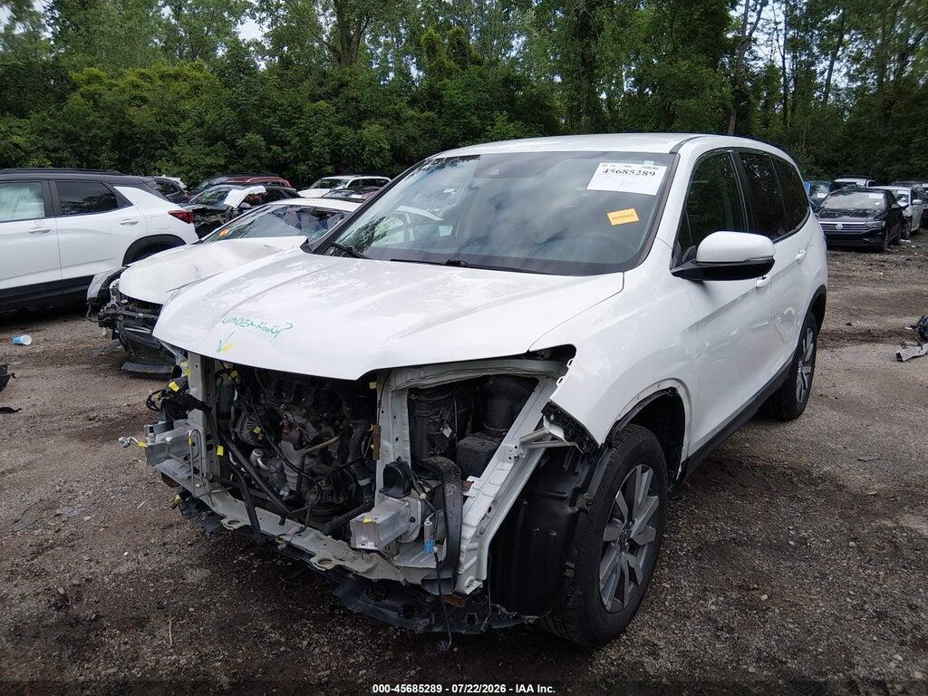 5FNYF6H39MB022427 2021 HONDA PILOT photo no. 2