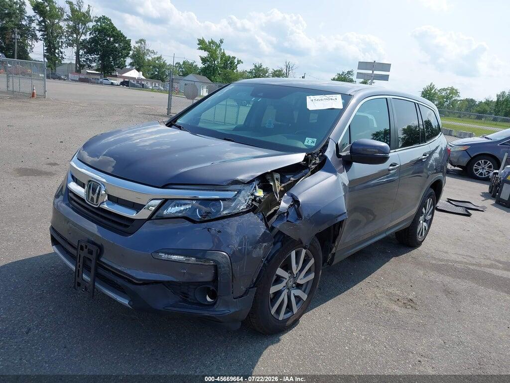 5FNYF6H56MB101443 2021 HONDA PILOT photo no. 2