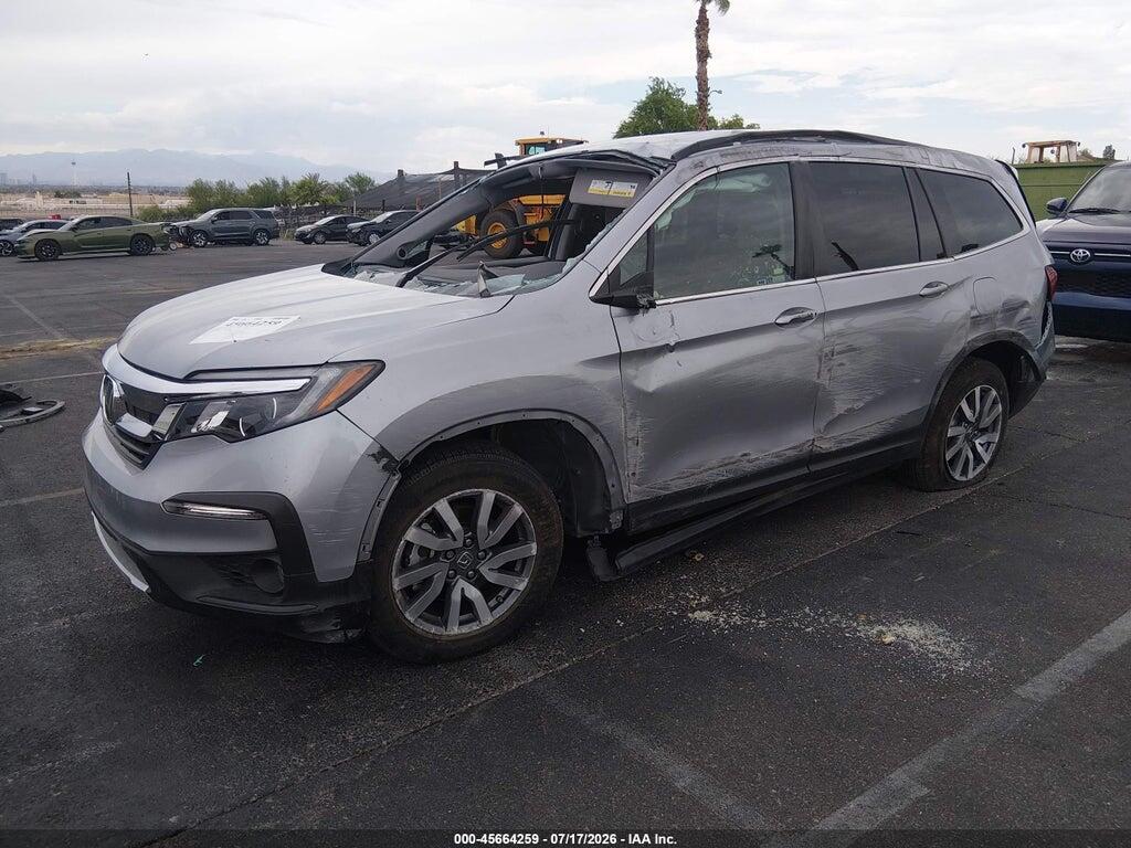5FNYF5H33MB019288 2021 HONDA PILOT photo no. 2
