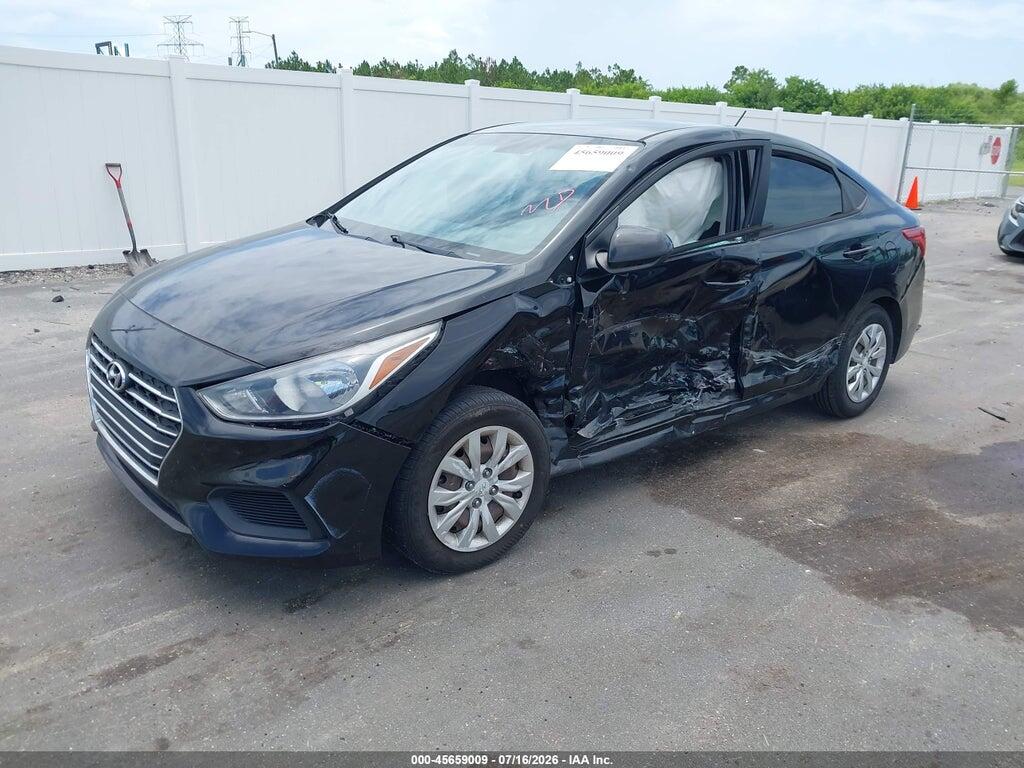 3KPC24A62ME130635 2021 HYUNDAI ACCENT photo no. 2