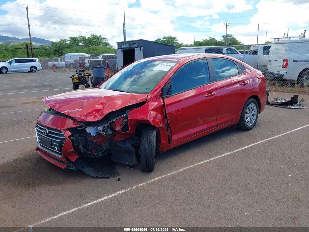 3KPC24A63ME143412 2021 HYUNDAI ACCENT photo no. 2
