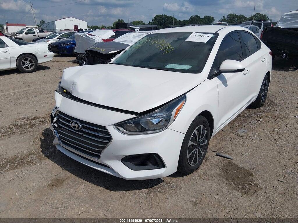 3KPC24A6XME138949 2021 HYUNDAI ACCENT photo no. 2