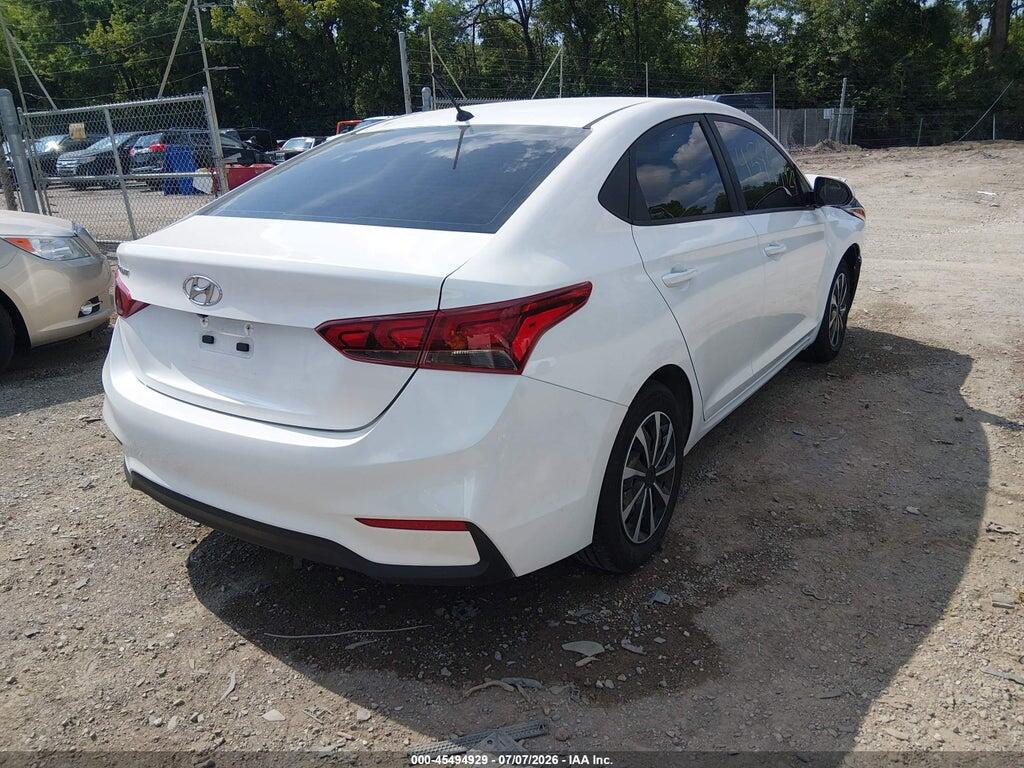 3KPC24A6XME138949 2021 HYUNDAI ACCENT photo no. 4