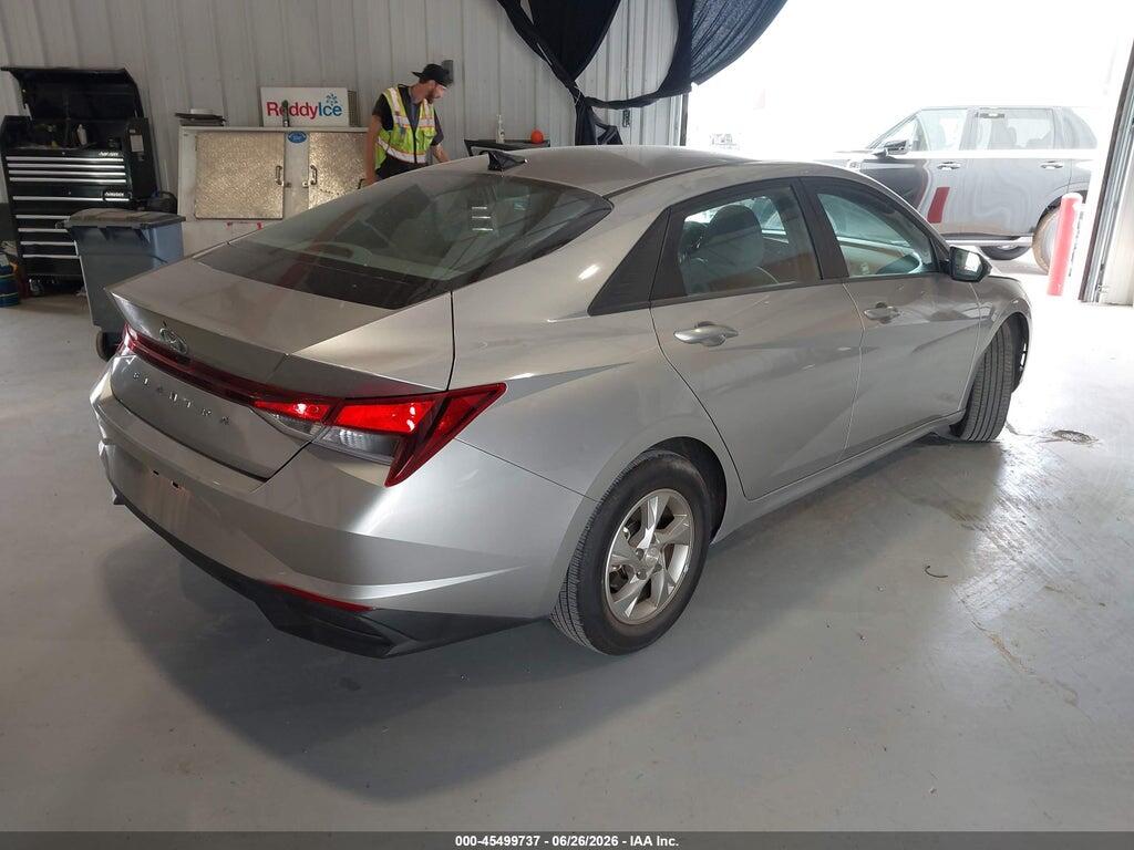 5NPLL4AG6MH042088 2021 HYUNDAI ELANTRA photo no. 4