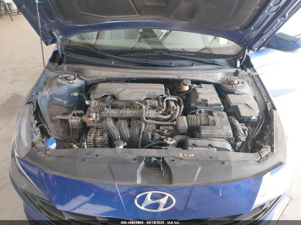 5NPLL4AG0MH048971 2021 HYUNDAI ELANTRA photo no. 10