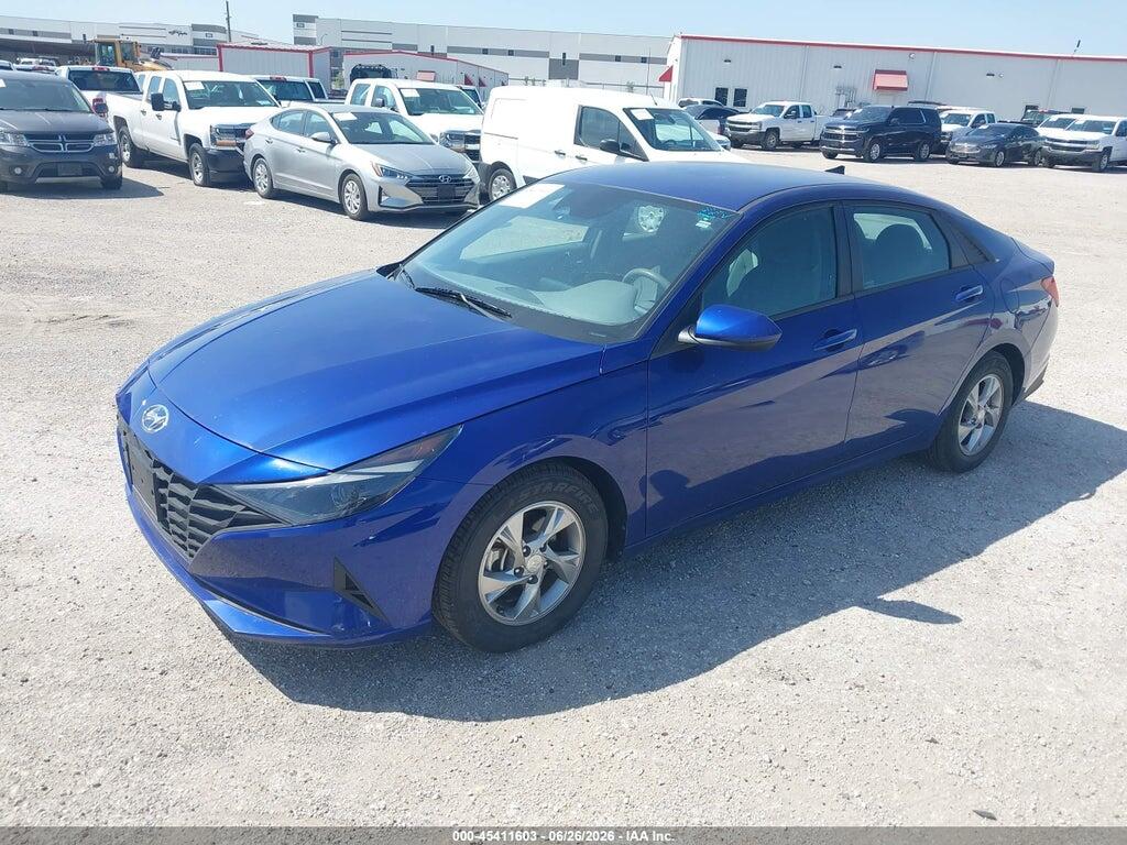 5NPLL4AG0MH048971 2021 HYUNDAI ELANTRA photo no. 2