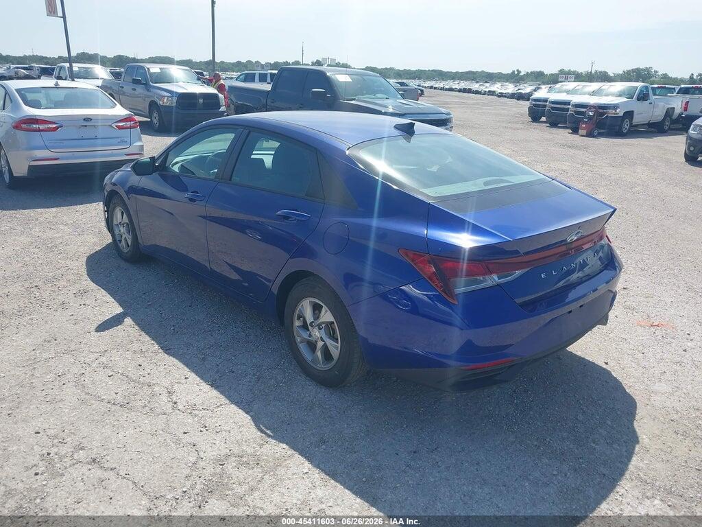 5NPLL4AG0MH048971 2021 HYUNDAI ELANTRA photo no. 3