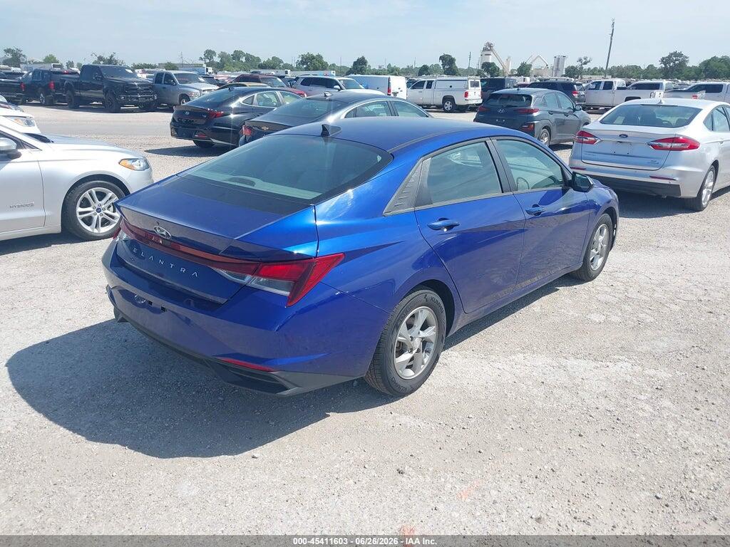 5NPLL4AG0MH048971 2021 HYUNDAI ELANTRA photo no. 4