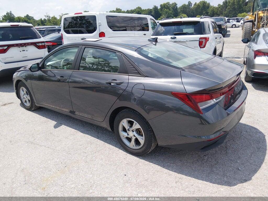 5NPLL4AG6MH049283 2021 HYUNDAI ELANTRA photo no. 3