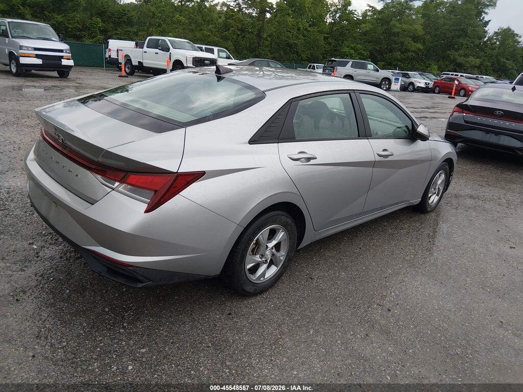 5NPLL4AGXMH050047 2021 HYUNDAI ELANTRA photo no. 4