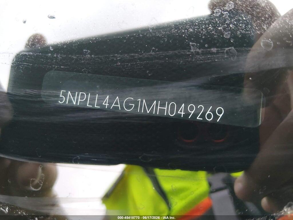 5NPLL4AG1MH049269 2021 HYUNDAI ELANTRA photo no. 9