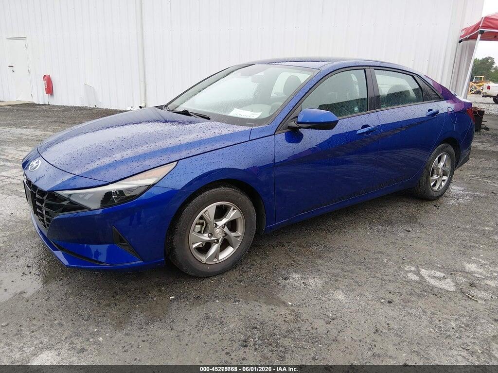 5NPLL4AG1MH047327 2021 HYUNDAI ELANTRA photo no. 2