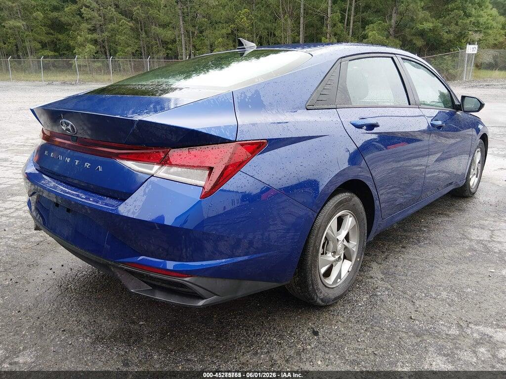 5NPLL4AG1MH047327 2021 HYUNDAI ELANTRA photo no. 4