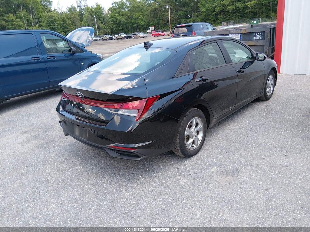 5NPLL4AG2MH050091 2021 HYUNDAI ELANTRA photo no. 4