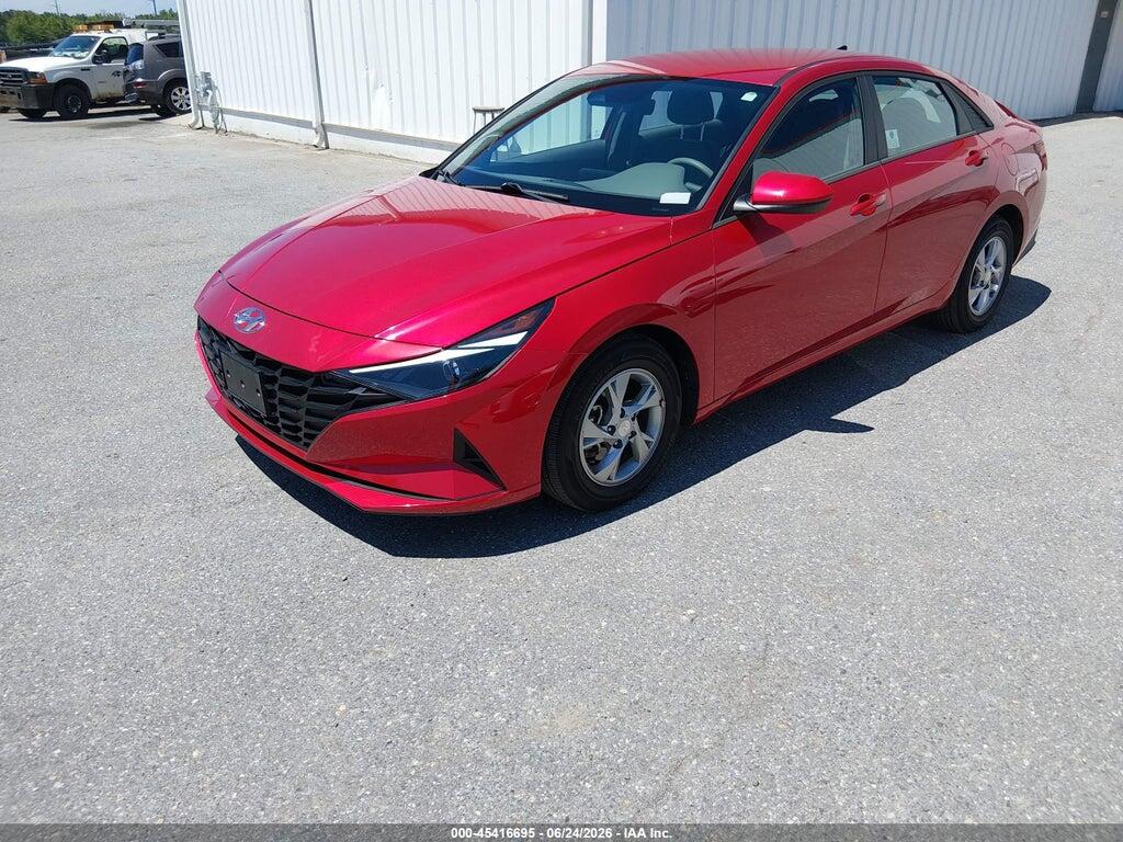 5NPLL4AG1MH047859 2021 HYUNDAI ELANTRA photo no. 2