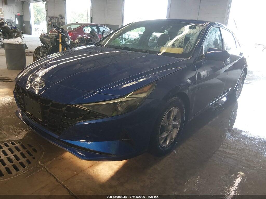5NPLL4AG2MH046560 2021 HYUNDAI ELANTRA photo no. 2