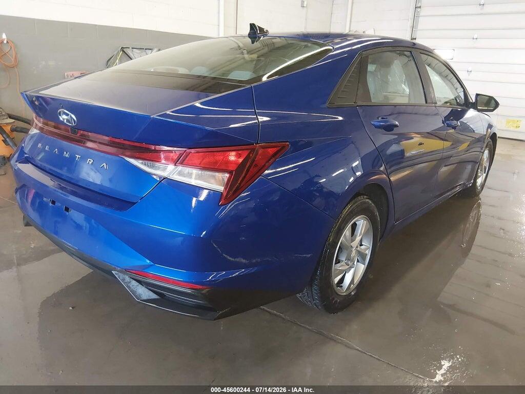 5NPLL4AG2MH046560 2021 HYUNDAI ELANTRA photo no. 4
