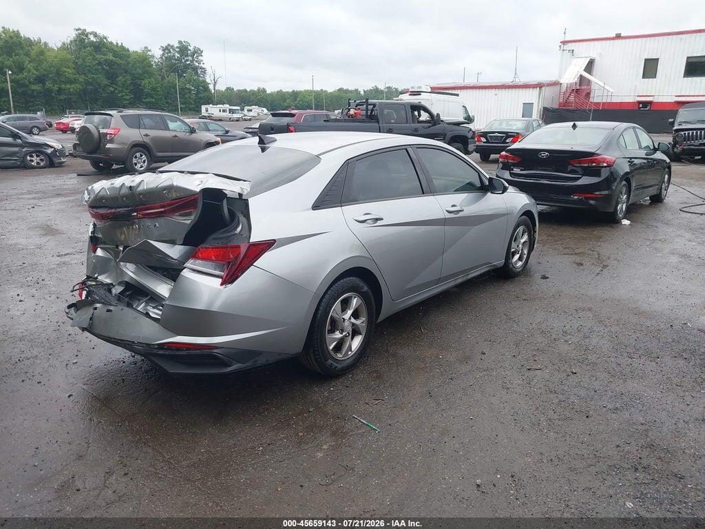 5NPLL4AG2MH027460 2021 HYUNDAI ELANTRA photo no. 4