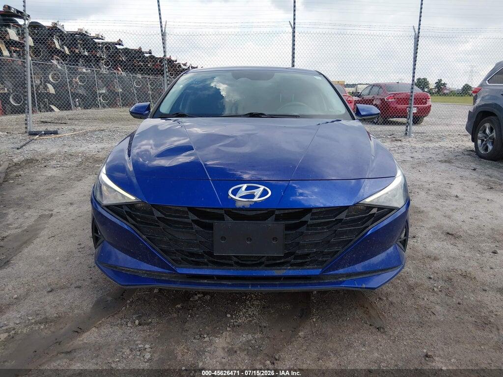 5NPLL4AG3MH050651 2021 HYUNDAI ELANTRA photo no. 12