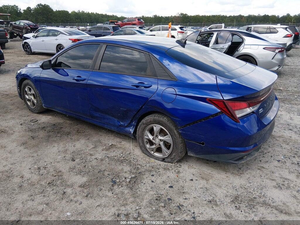 5NPLL4AG3MH050651 2021 HYUNDAI ELANTRA photo no. 3