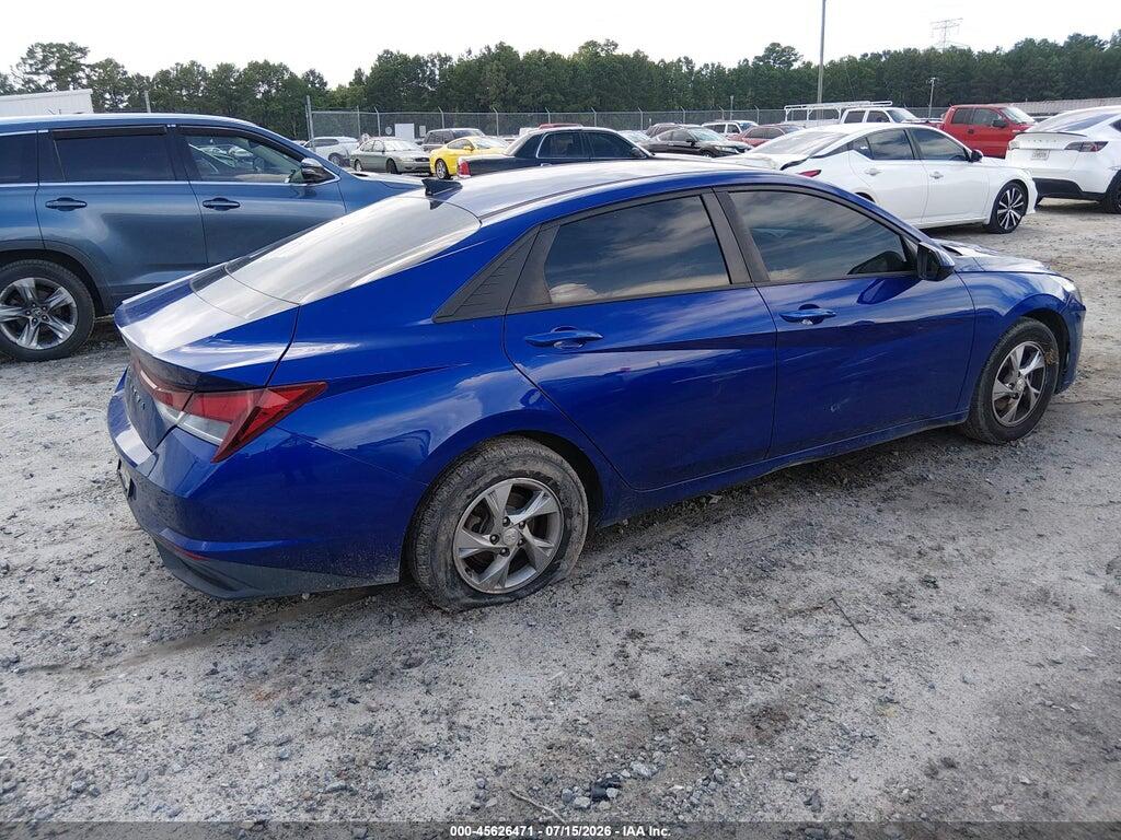 5NPLL4AG3MH050651 2021 HYUNDAI ELANTRA photo no. 4