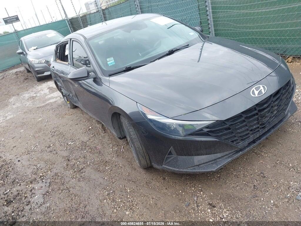 5NPLM4AG3MH004430 2021 HYUNDAI ELANTRA photo no. 1