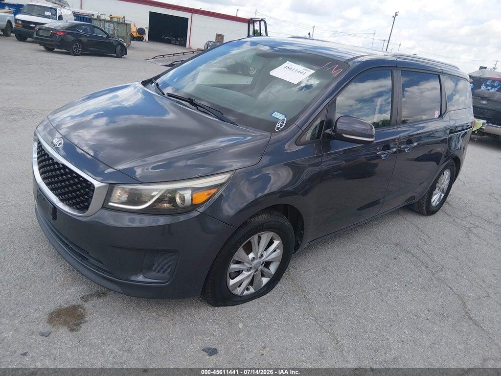KNDMB5C19G6086008 2016 KIA SEDONA photo no. 2