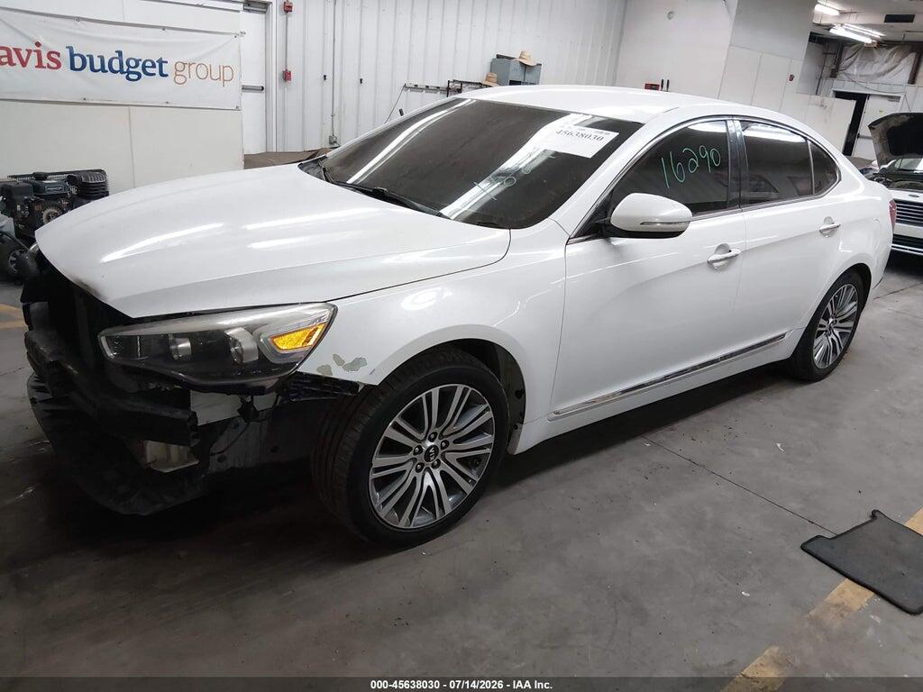 KNALN4D72G5215435 2016 KIA CADENZA photo no. 2