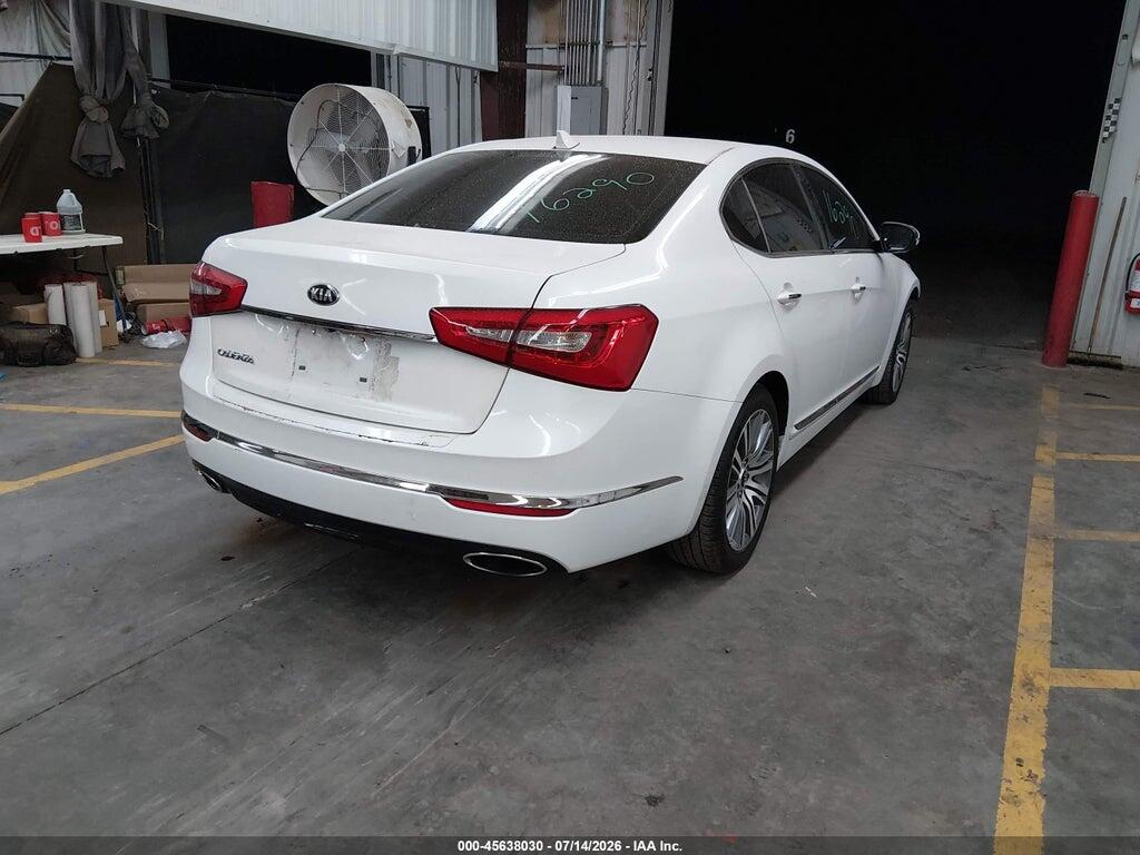 KNALN4D72G5215435 2016 KIA CADENZA photo no. 4