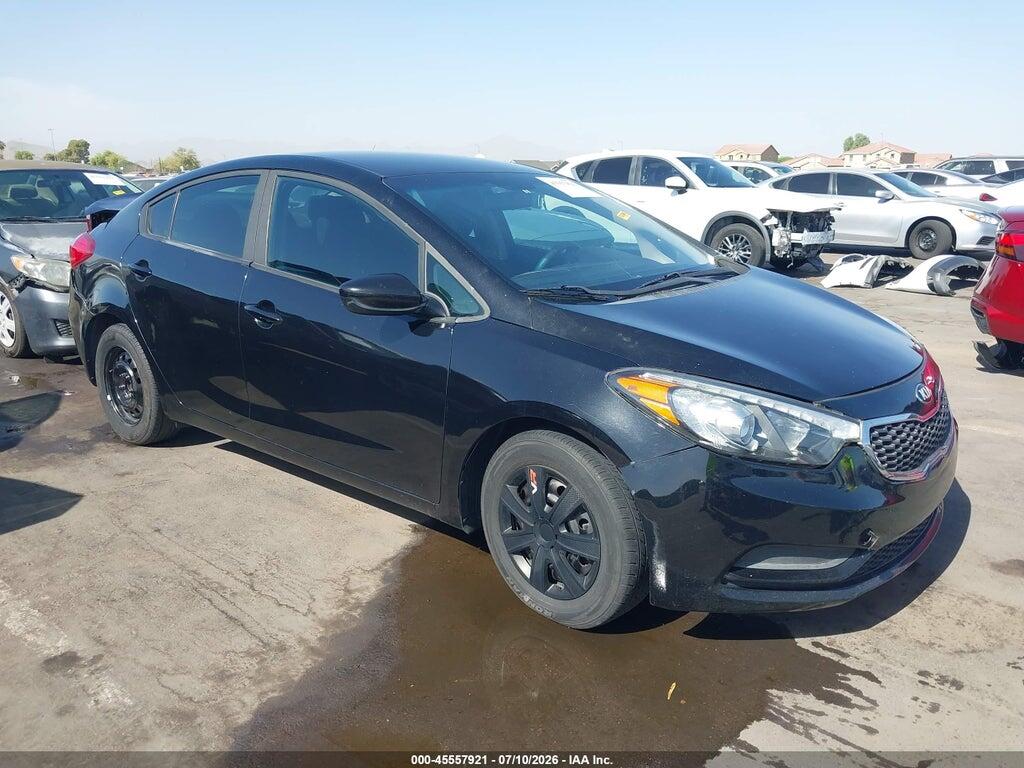 KNAFK4A62G5584345 2016 KIA FORTE photo no. 1