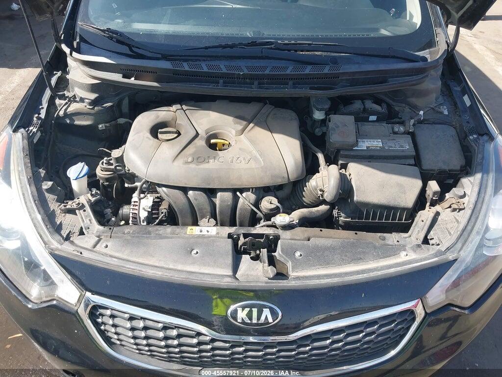 KNAFK4A62G5584345 2016 KIA FORTE photo no. 10