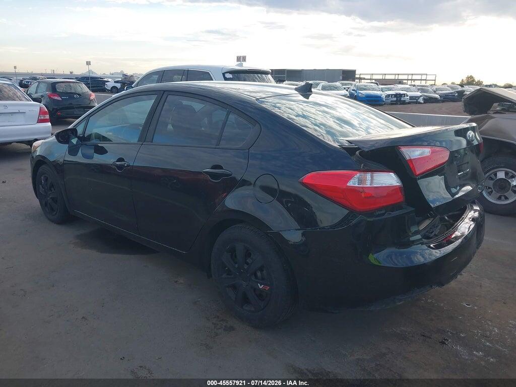 KNAFK4A62G5584345 2016 KIA FORTE photo no. 3