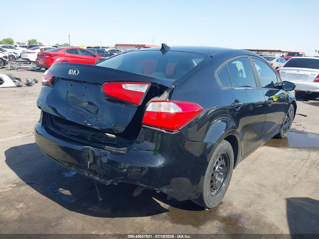 KNAFK4A62G5584345 2016 KIA FORTE photo no. 6
