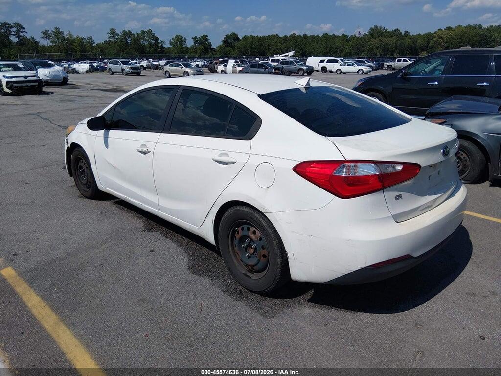 KNAFK4A69G5438847 2016 KIA FORTE photo no. 3