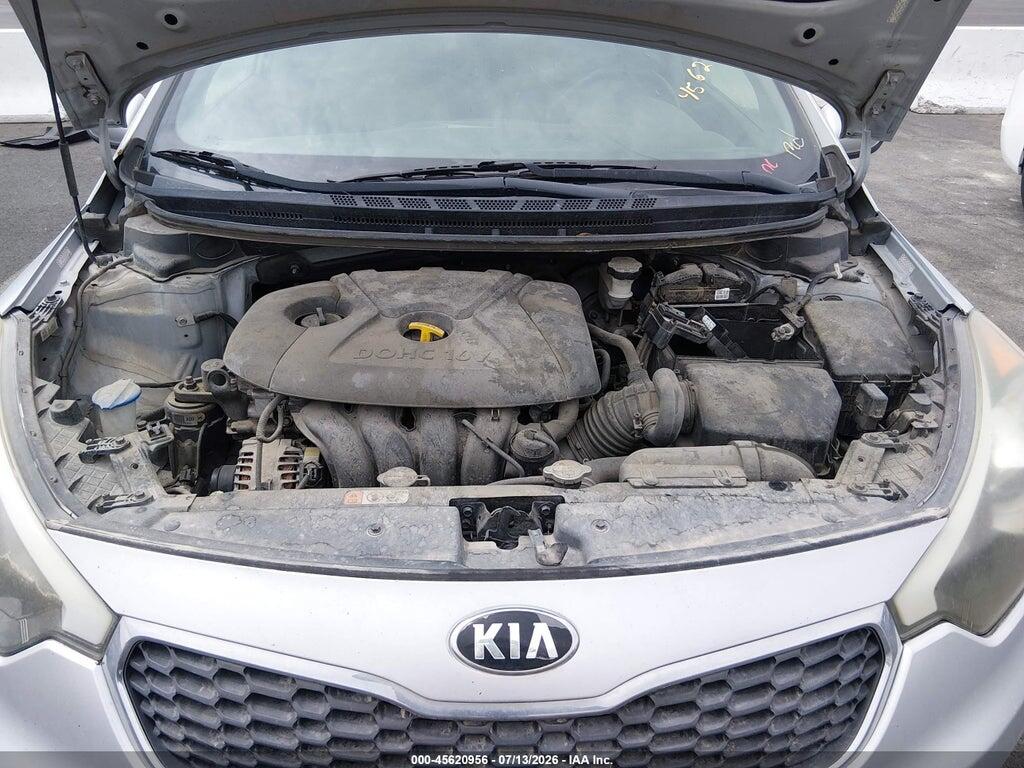 KNAFK4A63G5555243 2016 KIA FORTE photo no. 10