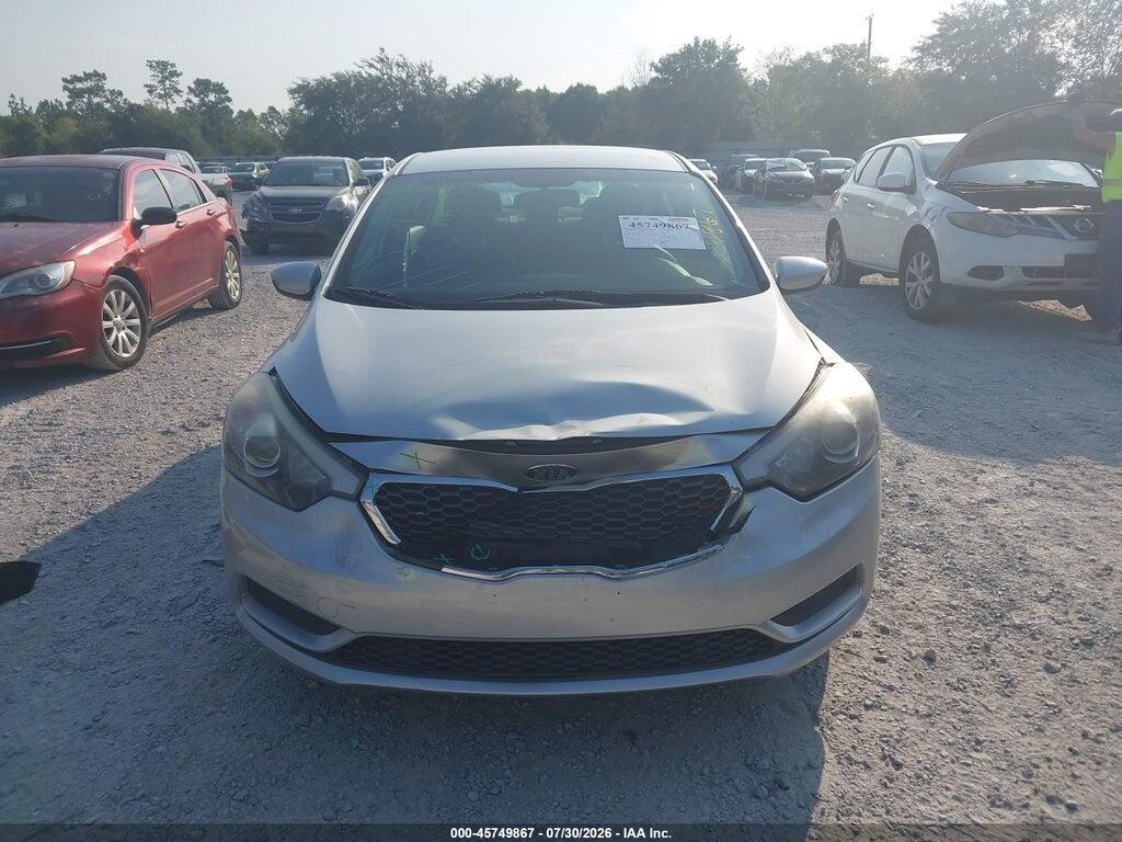 KNAFK4A63G5514109 2016 KIA FORTE photo no. 12