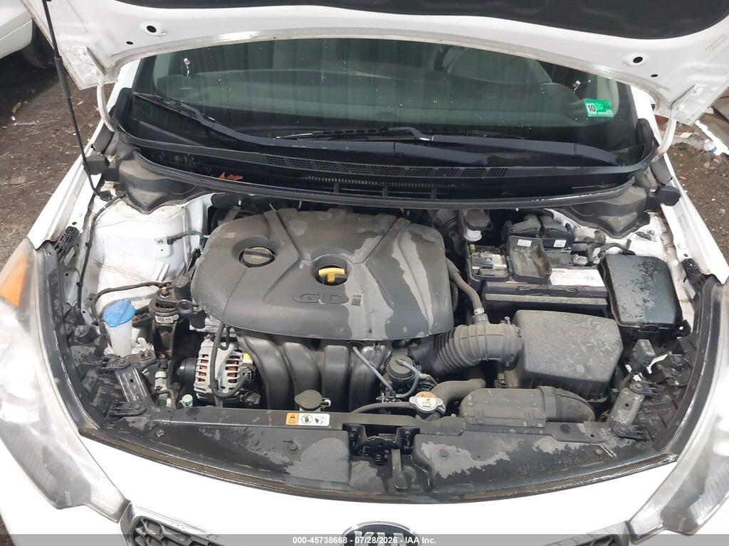 KNAFX5A86G5629909 2016 KIA FORTE photo no. 10