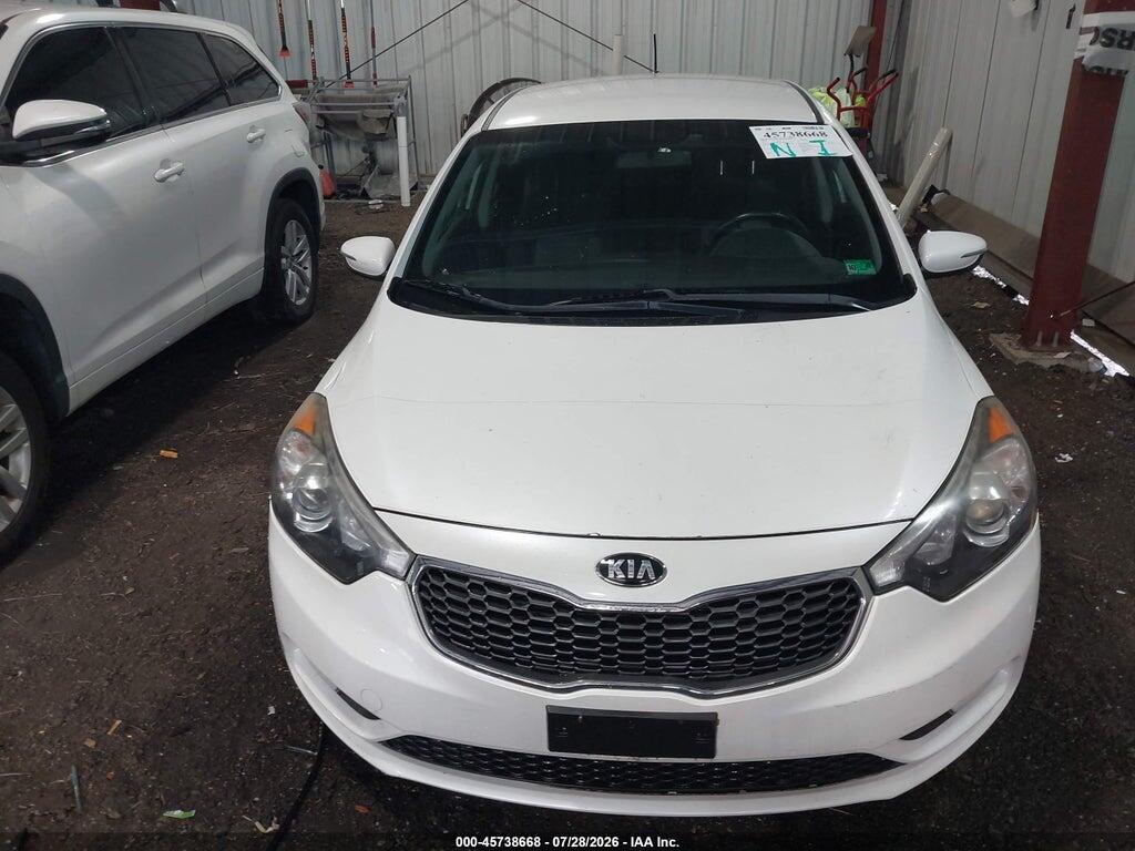 KNAFX5A86G5629909 2016 KIA FORTE photo no. 12