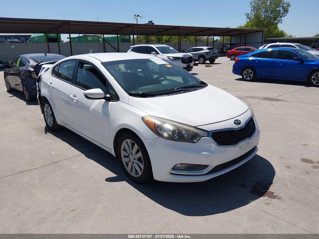 KNAFX4A64G5456707 2016 KIA FORTE photo no. 1