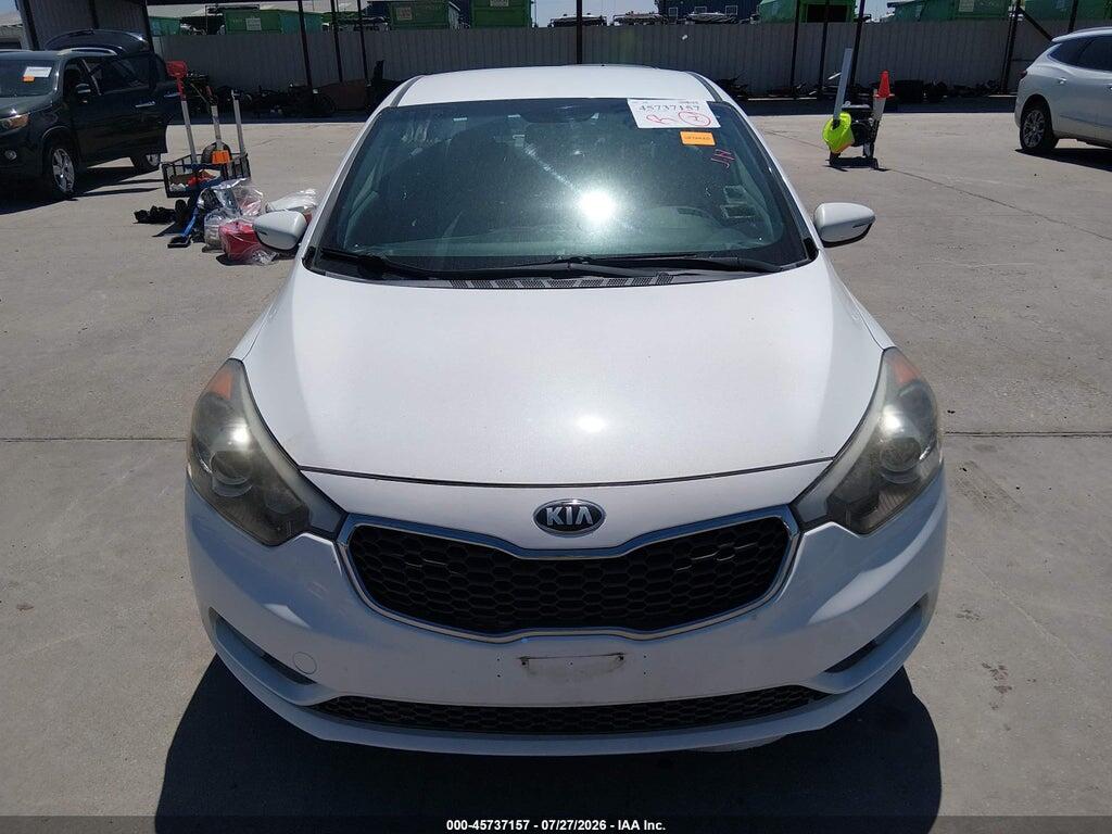 KNAFX4A64G5456707 2016 KIA FORTE photo no. 12