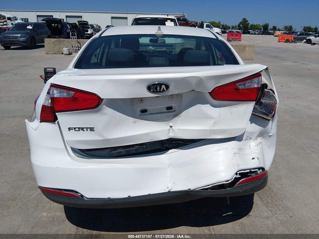 KNAFX4A64G5456707 2016 KIA FORTE photo no. 6