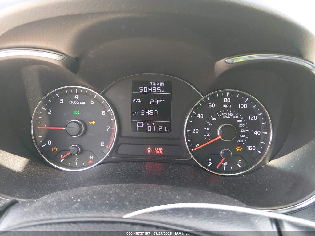 KNAFX4A64G5456707 2016 KIA FORTE photo no. 7