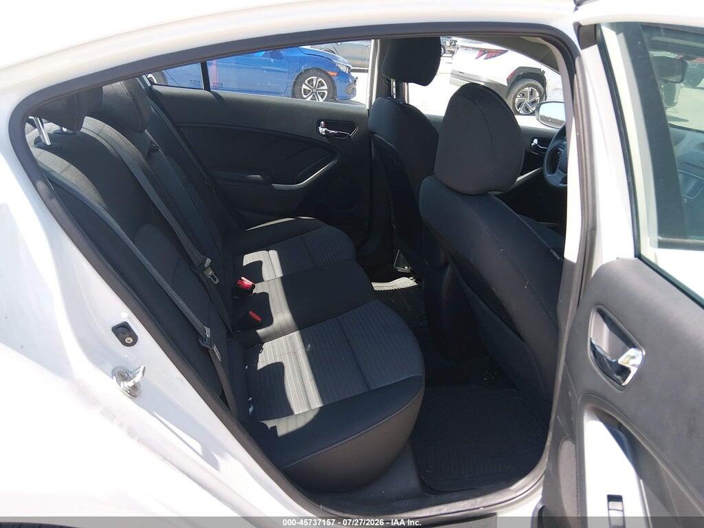 KNAFX4A64G5456707 2016 KIA FORTE photo no. 8